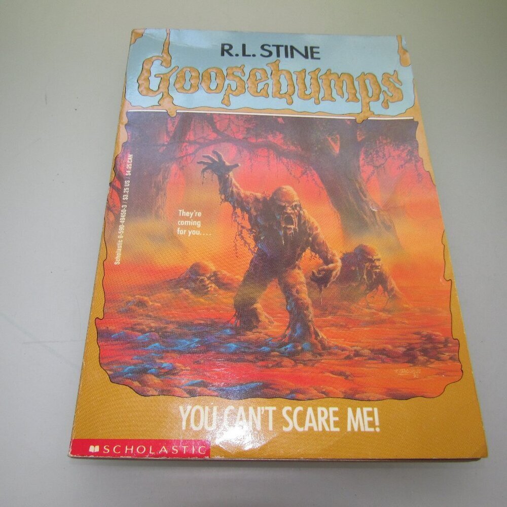 Goosebumps #15 – You Can’t Scare Me! by R.L. Stine – Vintage 1994 Paperback Book